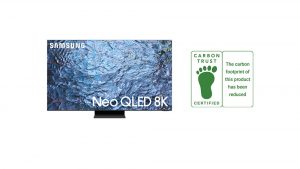 تلویزیون‌هایNeo QLED 2023  سامسونگ گواهی کاهش کربن را دریافت کرد