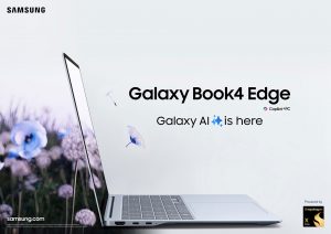 معرفی لپ‌تاپ‌های جدید مجهز به هوش مصنوعی Galaxy Book4 Edgeسامسونگ  توسعه اکوسیستم Galaxy AI با نسل جدید کامپیوترهای شخصی