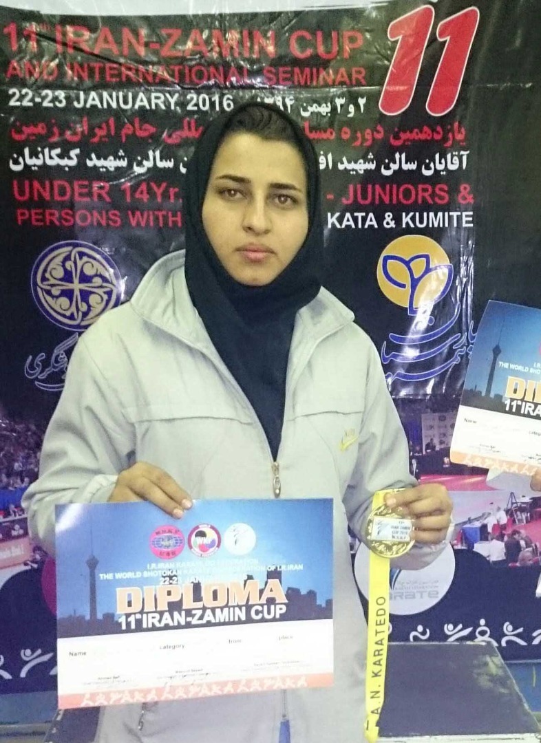 فولاد خراسان حامی بانوی المپیکی نیشابور ❇️حمایت از نیشابور، افتخار آفرینی در برزیل