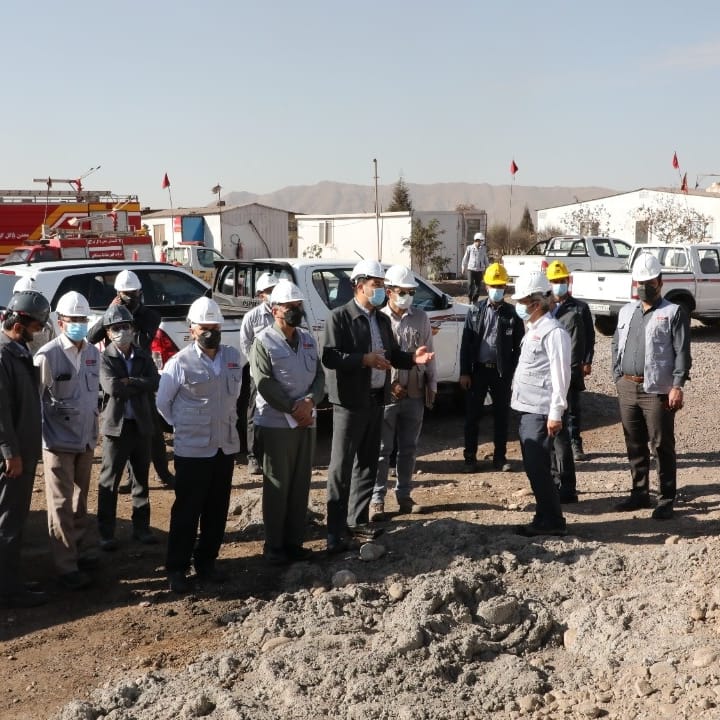 مدیران HSEE ایمیدرو و ایمپاسکو در بازدید از شرکت ماهان سیرجان: پیشرفت شرکت توسعه فراوری ماهان سیرجان در حوزه ایمنی چشمگیر است